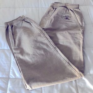 COPY - MENS SIZE LARGE L JOGGERS PANTS CRAZYSHIRTS BRAND KONA COFFEE DYED TAN K…